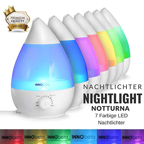 InnoBeta® 2,4 Liter Ultraschall-Luftbefeuchter Cool Mist - 2