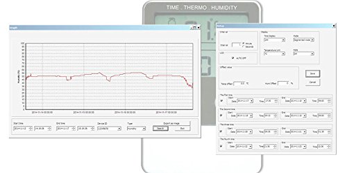 DS300 USB Datenlogger Froggit Temperatur Luftfeuchtigkeit Raumklima Data Logger - 2
