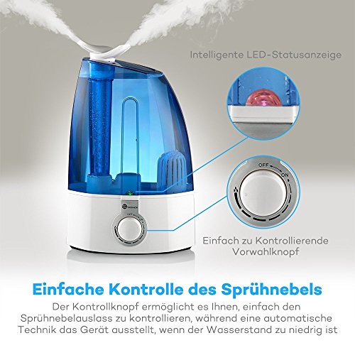 Luftbefeuchter TaoTronics Ultraschall Luftbefeuchter - 4