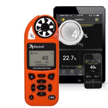 Kestrel 3500 FW Fire Digital Psychrometer Wetter Meter pro Digital Psychrometer - 4