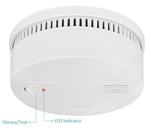 X-Sense DS51 Kombinierter CO Melder Kohlenmonoxidmelder und Rauchmelder, Batteriebetrieben, [5-er Set] - 2