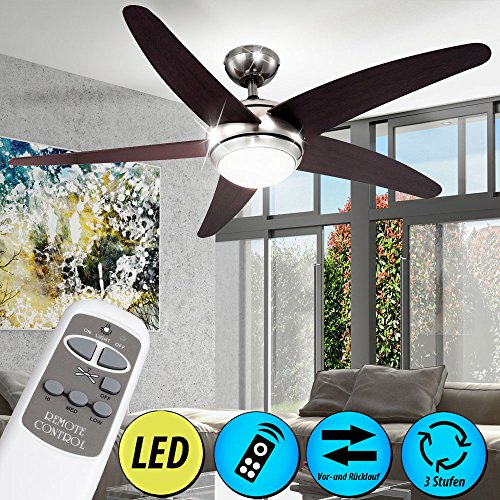 Globo 0306 Deckenventilator – nickel matt - 6