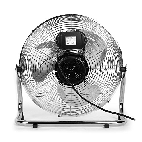 oneConcept • Metal Blizzard XXL • Ventilator • Bodenventilator • Standventilator – silber - 4