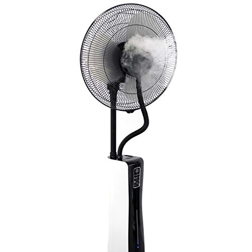 VASNER leiser Stand-Ventilator Cooly mit Ultraschall-Sprühnebel Wasser & Fernbedienung - 3
