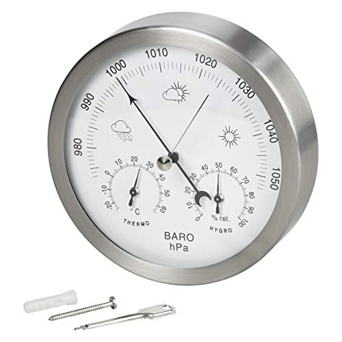 GardenMate® Wetterstation analog 3in1 Barometer Thermometer Hygrometer - 2