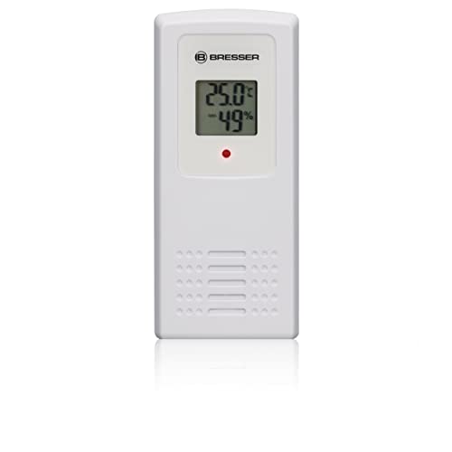 Bresser Wetter-Wanduhr mit Wetterstation MyTime Jumbo LCD, weiß - 4
