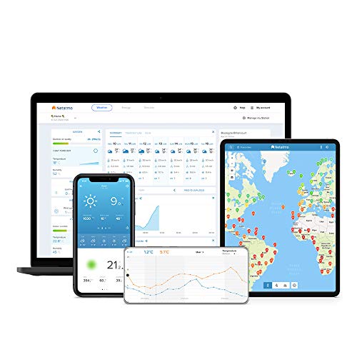 Netatmo Wetterstation für iPhone, Android und Windows Phone, Kompatibel mit Amazon Alexa - 3