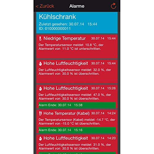 TECHNOLINE Wetterstation Haus-Überwachungs-System „Mobile – Alerts“ - 3