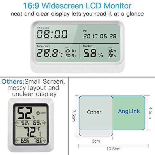 Digitales Thermo-Hygrometer AngLink Thermometer Hygrometer - 2