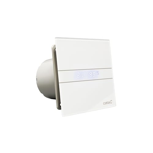 Ventilator Lüfter Badlüfter CATA E-100 GTH Timer / Nachlauf / Hygro / Feuchtesteuerung Feuchtesensor LED – Display