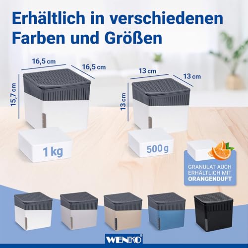 Wenko 50220100 Design Raumentfeuchter Cube 1000 g Luftentfeuchter - 11