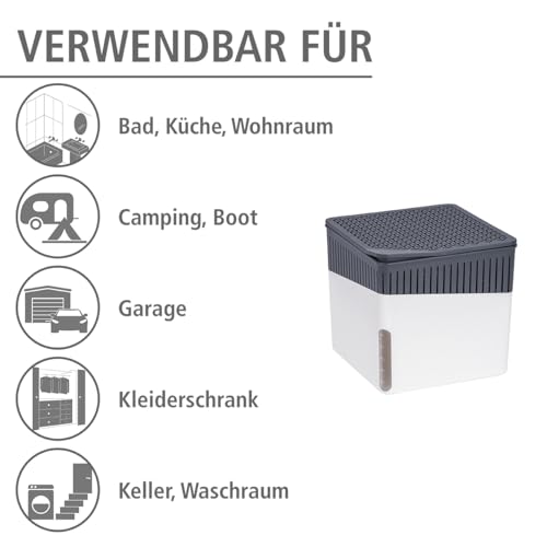 Wenko 50220100 Design Raumentfeuchter Cube 1000 g Luftentfeuchter - 5