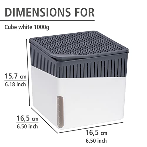 Wenko 50220100 Design Raumentfeuchter Cube 1000 g Luftentfeuchter - 8