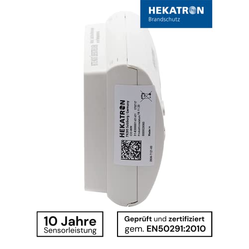 Hekatron 31-6300001-01-XX CO Melder mit Batterie & Co Sensor