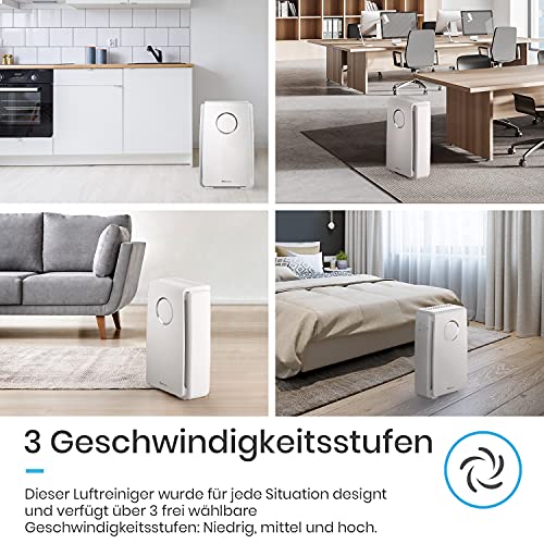 Luftreiniger von Pro Breeze mit True HEPA-Kombifilter 5-in-1 System - 4