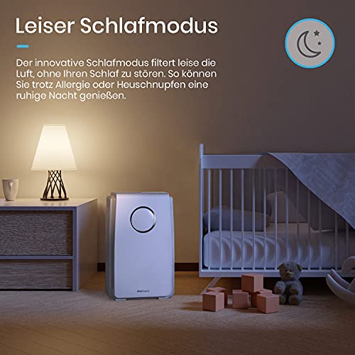 Luftreiniger von Pro Breeze mit True HEPA-Kombifilter 5-in-1 System - 8