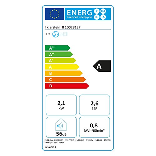 Klarstein Pure Blizzard 3 2G – Klimaanlage, 3-in-1: Kühlung, Ventilator, Luftentfeuchter - 5