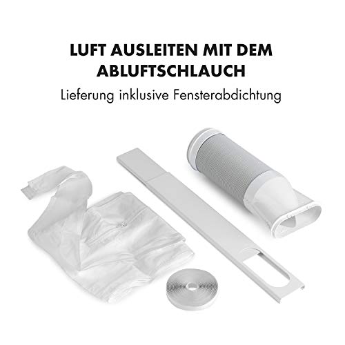 Klarstein Pure Blizzard 3 2G – Klimaanlage, 3-in-1: Kühlung, Ventilator, Luftentfeuchter - 10