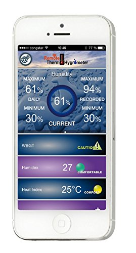 TFA 30.5034.02 Dostmann DOMINO Thermo-Hygrometer mit Bluetooth - 4