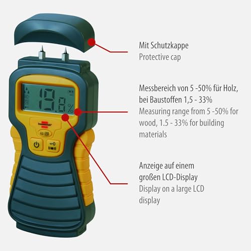 Brennenstuhl Feuchtigkeits-Detector MD 1298680 ohne Batterie - 2