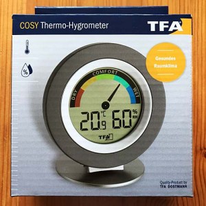 Hygrometer Test: TFA Dostmann Cosy digitales Thermo-Hygrometer 